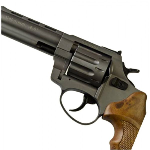 Револьвер флобера STALKER Titanium 4 мм 4.5'' коричневий. рук. 853 фото