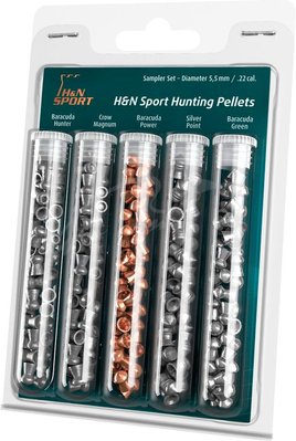 Свинцеві кулі H&N Hunting Sample Test 5,5мм 155 шт (1453.02.92) 26257 фото