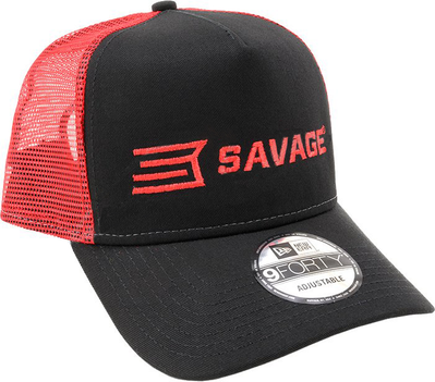 Кепка Savage TRUCKER HAT W/ RED SAVAGE LOGO з козирком (1858.07.97) 100516 фото