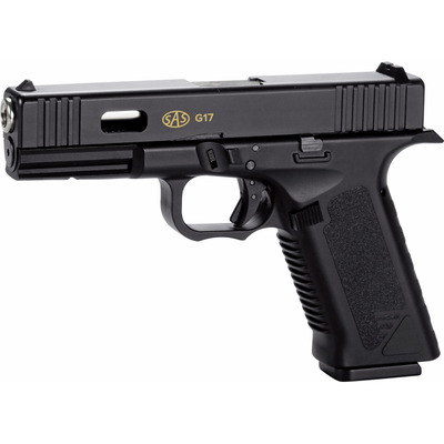 Пистолет пневматический SAS G17 (Glock 17) Blowback. Корпус - пластик (2370.26.57) 27623 фото