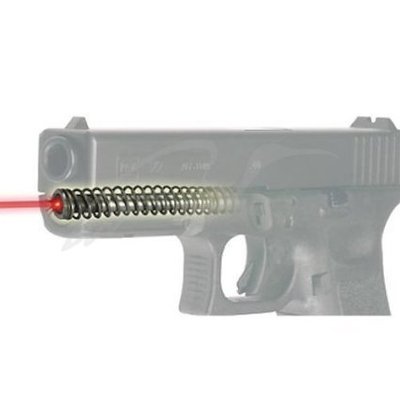 Цілеуказатель лазерн. LaserMax для Glock17 GEN4 червоний лазер 60423 фото