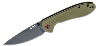 Нож CJRB Feldspar Black Blade, AR-RPM9 Steel, green (2798.03.04) 115096 фото