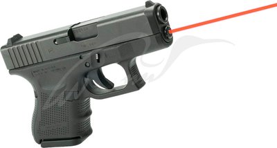 Цілеуказатель лазерн. LaserMax для Glock 26,27 GEN4 червоний лазер 60425 фото