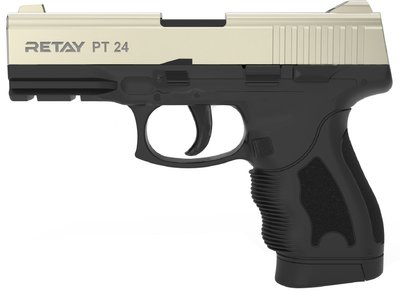 Пістолет стартовий Retay PT24 кал 9 мм. Колір - satin (1195.03.40) 96109 фото