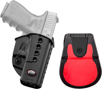 Кобура Fobus для Glock 17,19 с поясным фиксатором, поворотная (2370.16.05) 73830 фото