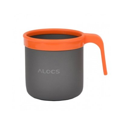 Кухоль Alocs TW-401D (0.4л), помаранчевий 306 фото