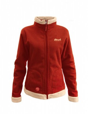 Жіноча куртка Бія Беж/Червоний M (TRWF-001-beige-M) 32015 фото