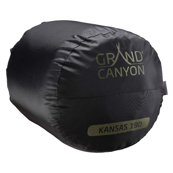 Спальний мішок Grand Canyon Kansas 190 0°C Capulet Olive Left (340019) DAS302055 фото