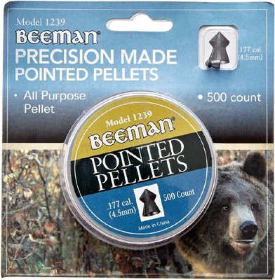 Свинцеві кулі Beeman Pointed 4,5 мм 0,55 г 500 шт (1429.06.29) 32909 фото