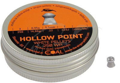 Кулі пневматичні Coal Hollow Point кал. 5.5 мм 0.95 г 250 шт/уп 122267 фото