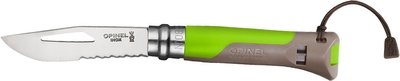 Карманный нож Opinel №8 Outdoor earth-green (204.65.85) 27344 фото