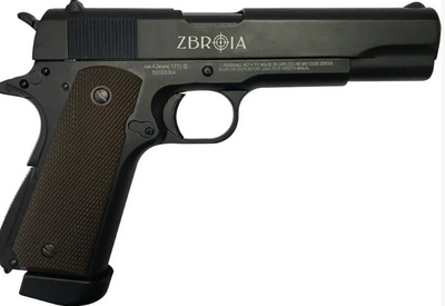 Пістолет пневматичний Zbroia M-1911 Blowback 4.5 mm (Z27.24.002) 91799 фото