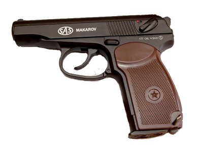 Пистолет пневматический SAS Makarov Blowback. Корпус - металл (23702441) 484 фото
