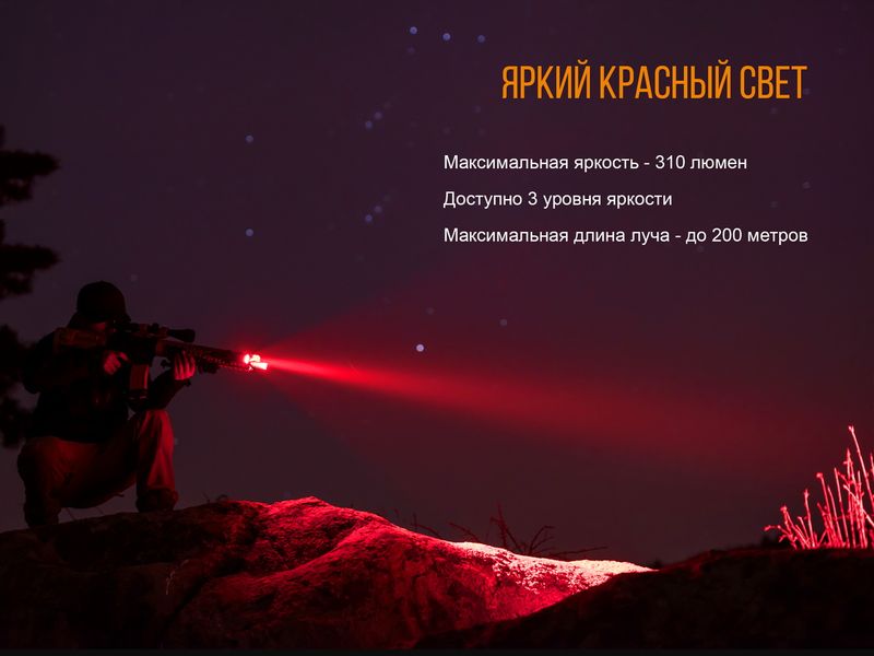 Ліхтар ручний Fenix TK25 Red (TK25Red) 69717 фото