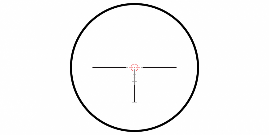 Приціл оптичний Hawke Frontier 30 1-6x24 прицільна сітка Circlel Dot з підсвічуванням (3986.01.52) 68944 фото