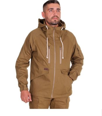 Куртка чоловіча олива 100% бавовна розмір 4XL 5958 фото