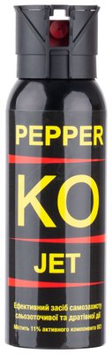 Газовый баллончик Klever Pepper KO Jet струйный. Объем - 100 мл 120191 фото