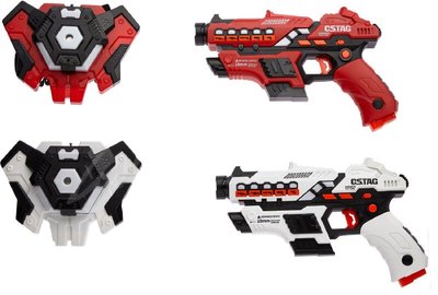 Набір лазерної зброї Canhui Toys Laser Guns CSTAG (2 пістолета + 2 жилети) (381.00.20) 101762 фото