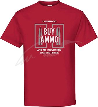Футболка Hornady "I Want Ammo". L. Красный 120017 фото