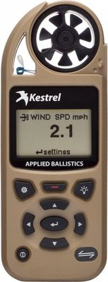 Метеостанция Kestrel 2700 Ballistics. Цвет - TAN (песочный) (2370.06.40) 87721 фото