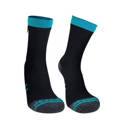 Шкарпетки водонепроникні Dexshell Running Lite р.S, блакитні (DS20610BLUS) 118092 фото