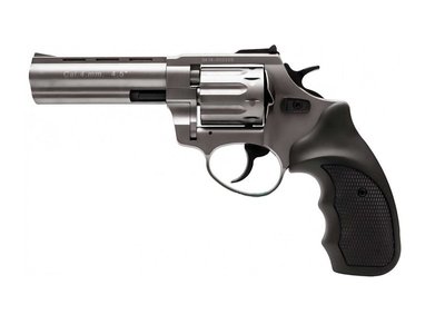 Револьвер флобера STALKER 4.5" Титанове напилення. Матеріал рукояті - пластик (3880.00.21) 3361 фото