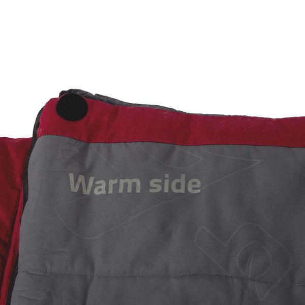Спальный мешок Bo-Camp Uda Cool/Warm Golden -10° Red/Grey (3605898) DAS301483 фото