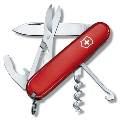 Нож Victorinox Compact красный (1.3405) 8028 фото