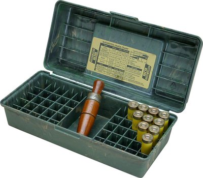 Коробка MTM Shotshell Case на 50 патронов кал. 20/76. Цвет – камуфляж (SF-50-20-09) 12652 фото