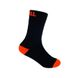 Носки дитячі водонепроникні Dexshell Ultra Thin Children Sock L 20-22 см чорний/оранжевий 118098 фото 1
