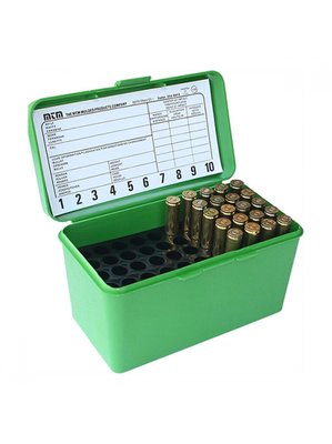 Коробка MTM H50-RL на 50 патронів кал 30-06 та 8x57 JRS Колір – зелений (1773.04.80) 27128 фото