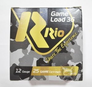 Патрон RIO Game Load-36 FW NEW 12/70 (5), 36 г б/к (1441.02.51) 3483 фото