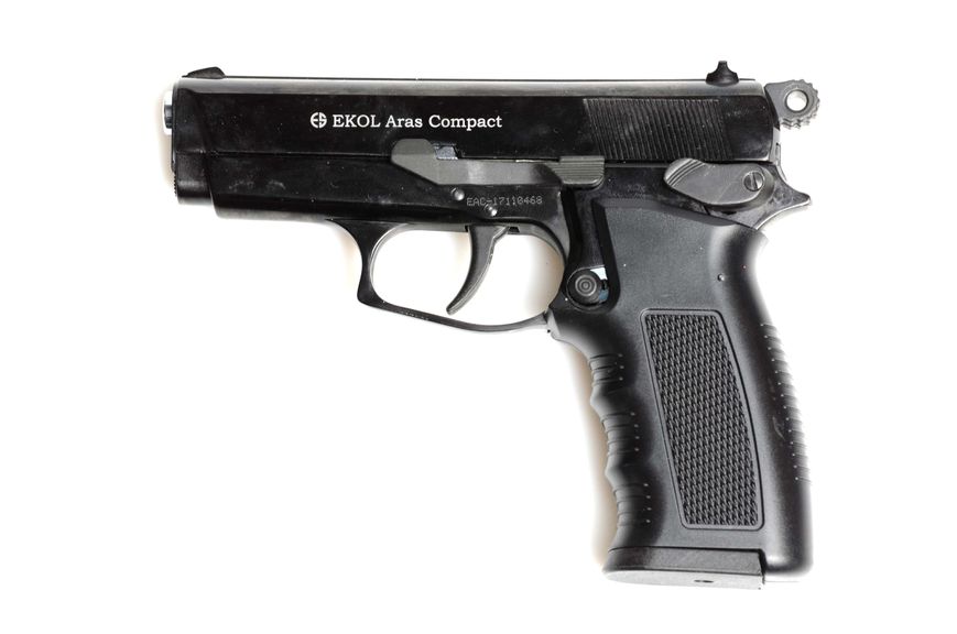 пістолет сигнальний EKOL ARAS compact (чорний) 6970 фото