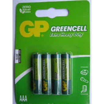 Батарейка GP Greencell R03 C4/24G-C4 (40/480) блист. 1 шт 5257 фото