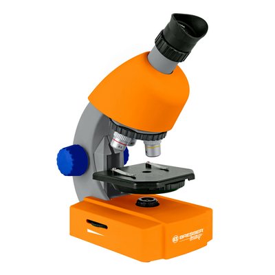 Мікроскоп Bresser Junior 40x-640x Orange (Base) 60375 фото