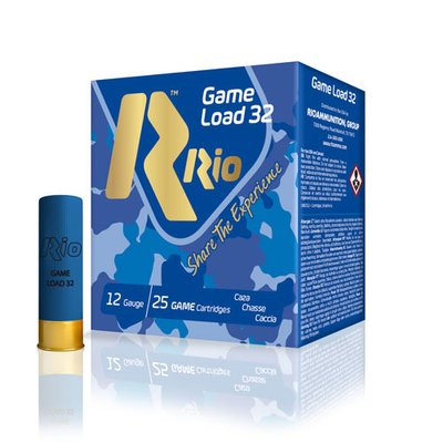 Патрон RIO Game Load-32 NEW 12/70 (RIO20)(1)/32 г (1441.01.87) 795 фото