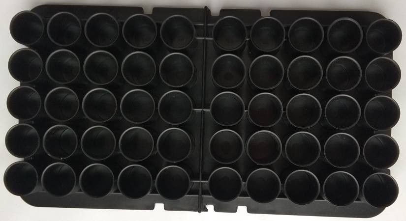 Підставка MTM Shotshell Tray на 50 глакоть патронів 20 кал Колір - чорний (1773.08.98) 62415 фото
