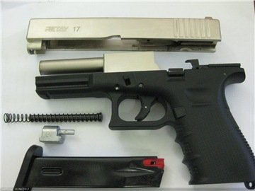 Пистолет стартовый Retay G 17 9 мм Satin/Black (1195.03.32) 27488 фото