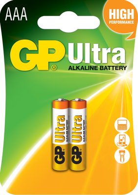 Батарейка AAA GP Alkaline LR03 C2 (20) 1шт 11046 фото
