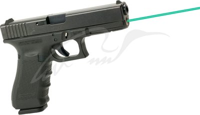 Цілеуказатель лазерн. LaserMax потроєний для Glock 20,21,41 Gen4, зелений 64698 фото