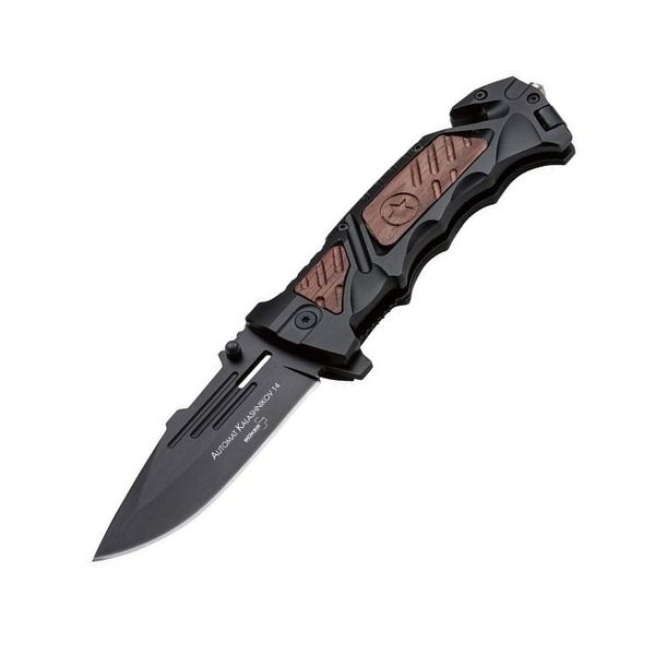 Карманный нож Boker Plus AK-14 Black Blade (2373.06.32) 25516 фото