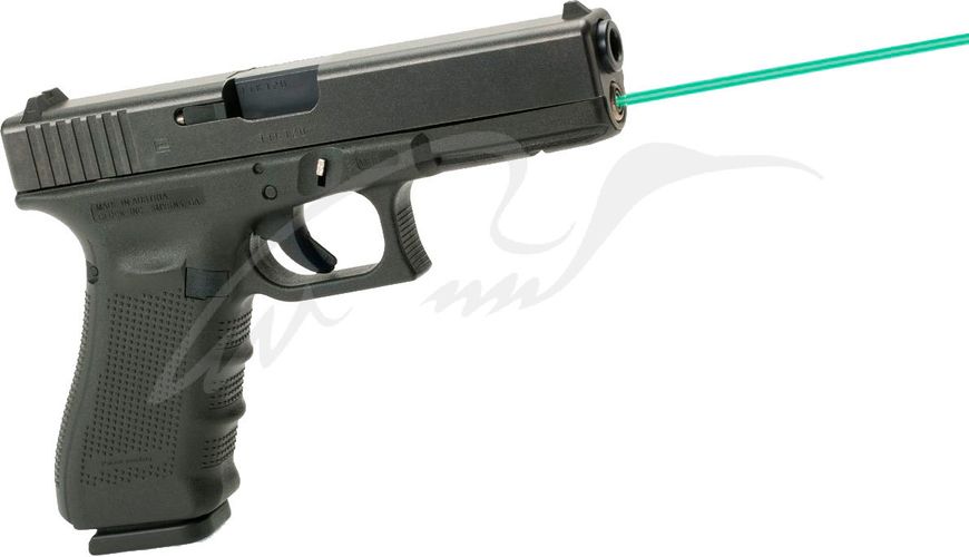 Цілеуказатель лазерн. LaserMax потроєний для Glock 20,21,41 Gen4, зелений 64698 фото