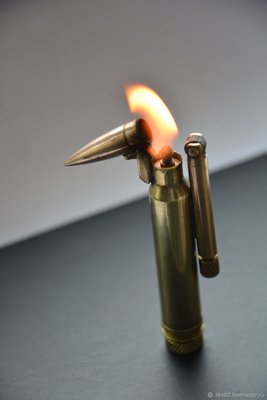 Запальничка у вигляді патрона (кулі) №2861 12098 фото