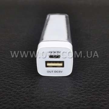 Внешнее зарядное устройство Power Bank DOCA D-Lipstick HT-2600 (2600 mAh), белый 469 фото