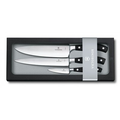 Набір кухонний Forged Сhef's Grand Maitre 3 ножі з чорним. ручкою (Vx77243.3) 48980 фото
