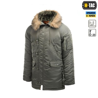 Куртка зимова чоловіча M-Tac N3B олива XXL (MTC-0705-01-60-62) 99855 фото
