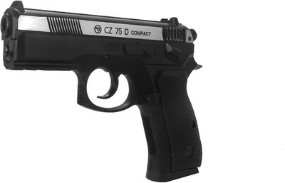 Пистолет пневматический ASG CZ 75D Compact Nickel BB кал. 4.5 мм (2370.25.21) 25319 фото