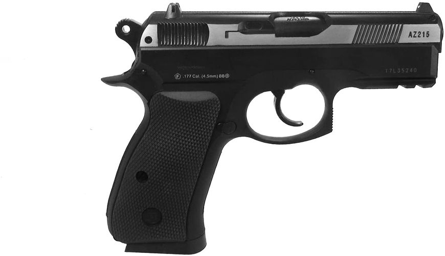 Пістолети пневматичні ASG CZ 75D Compact Nickel BB кал. 4.5 мм (2370.25.21) 25319 фото