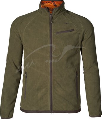 Куртка Seeland Vantage Reversible Fleece. Pine Green/InVis Orange. Розмір - 2XL 119418 фото