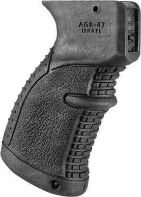 Рукоятка пистолетная FAB Defense прорезиненная для АК-47/74 , Сайга, черный 5358 фото
